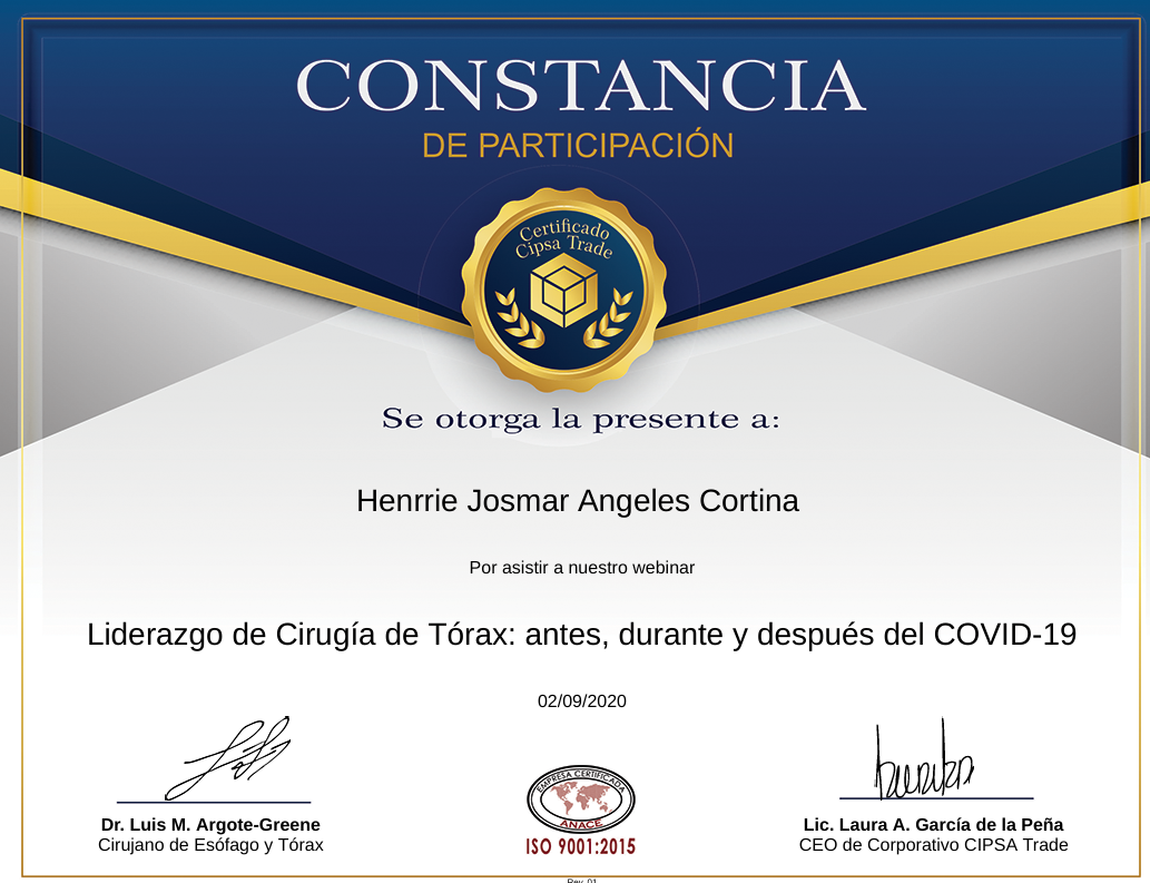 Certificación 10